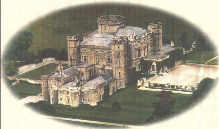 Eglinton Castle before demolition
