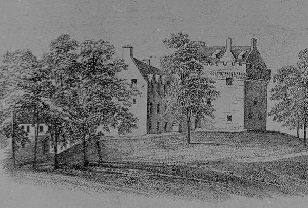 The ancient Eglinton Castle