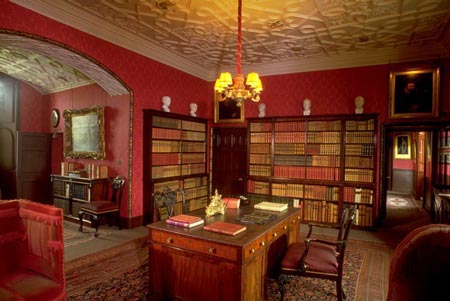 The Library of Fyvie Castle