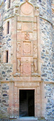 Frontispiece Above Main Door