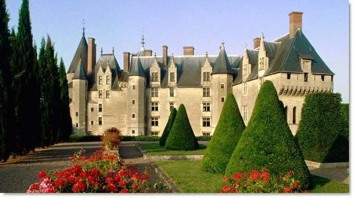 Chateau de Langeais, the Loire Valley, France.