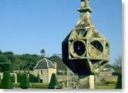 The sundial in the Great Garden of Pitmedden, 2003.