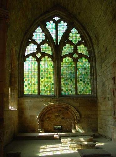 Oriel window of Seton Collegiate Church.