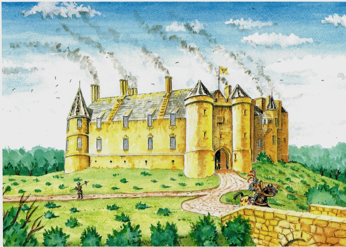 Seton Palace rendering by Andrew Spratt