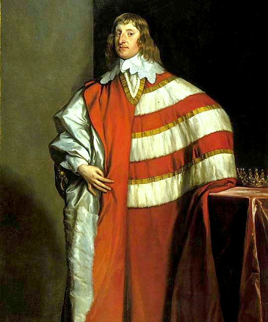 Portrait of Charles Seton, 2nd Earl of Dunfermline by Sir Anthony van Dyke,1640. Click to view large. 
