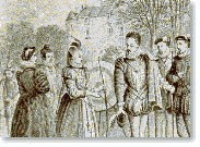 Queen Mary Stuart at a Game of Archery at Seton.